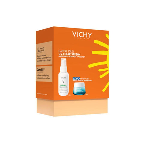 Vichy Capital Soleil UV-Clear SPF50+ Αντηλιακή Προστασία Προσώπου-Limited Edition