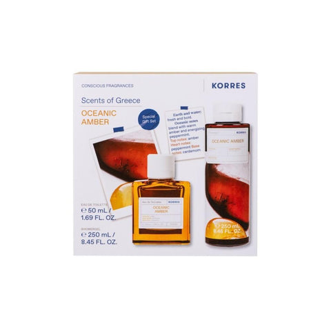 Korres Oceanic Amber Eau de Toilette + Αφρόλουτρο