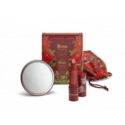 L' Erbolario Promo Beauty-Set Vanitosa Rosa Purpurea Κραγιόν 3.5ml & Καθρεφτάκι