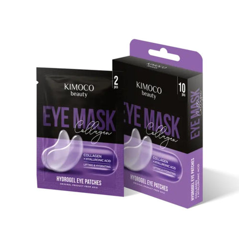 KIMOCO beauty-Μάσκα Ματιών Σύσφιξη και Ενυδάτωση με Κολλαγόνο και Υαλουρονικό Οξύ