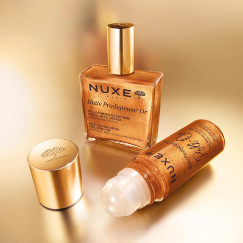 Nuxe Huile Prodigieuse Roll-on Or-NEW