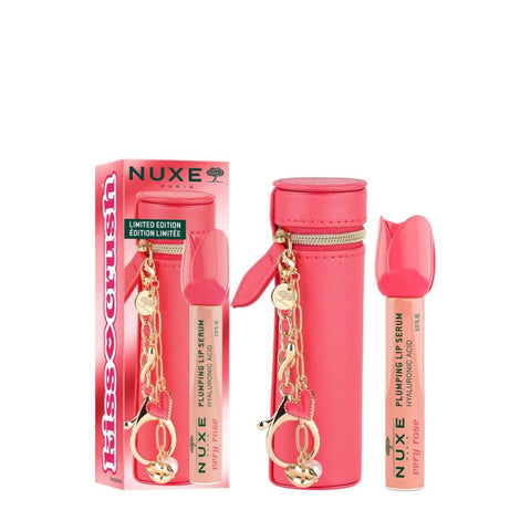 Nuxe Kiss Crush Plumping Lip Serum & Pouch Charm Limited Edition