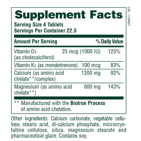 NaturesPlus CAL/MAG/VIT D3