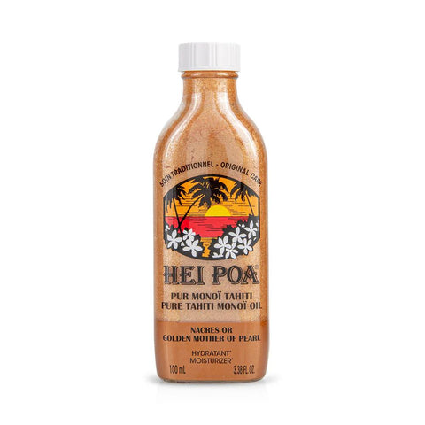 Hei Poa Pure Tahiti Monoi Oil Golden Mother of Pearl