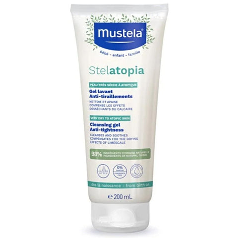 Mustela® Stelatopia® Anti-tightness Cleansing Gel- Αφροντούς για Σώμα & Μαλλιά