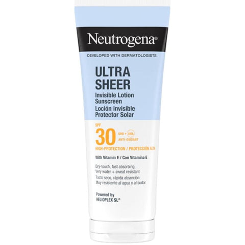Neutrogena Ultra Sheer Invisible Lotion Sunscreen SPF30