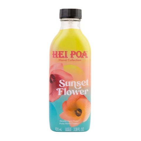 Hei Poa Sunset Flower Monoi Collection