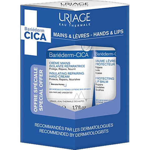 Uriage Bariederm Cica Hand Cream & Lip Balm Promo