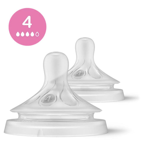 Philips Avent Natural Response Θηλή 3m+ Ροής 4