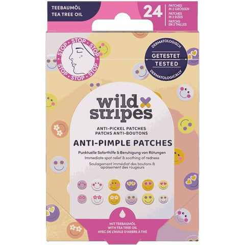 Wild Stripes Anti-Pimple Patches Επιθέματα με Έλαιο Τεϊόδεντρου