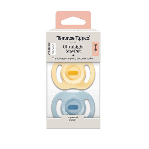 Tommee Tippee Πιπίλες Σιλικόνης Ultra Light 0-6m