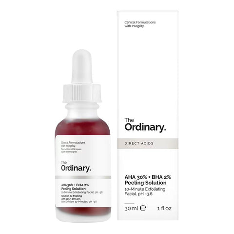 The Ordinary AHA 30% + BHA 2% Peeling Solution