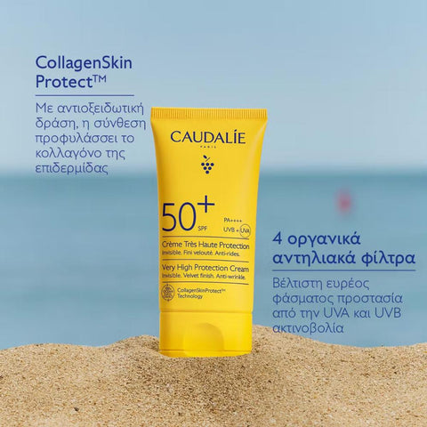 Caudalie Very High Protection Cream SPF50+ NEW