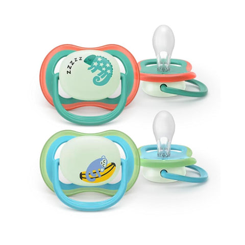 Philips Avent Ultra Air Nighttime Boy Soother 6-18m