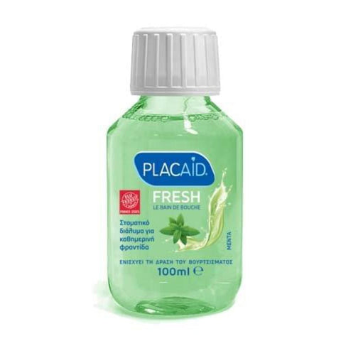 Plac Aid Fresh Mint Travel Size Mouthwash