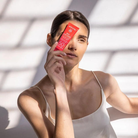 Apivita Hydra Fresh Tinted Face Gel-Cream SPF50