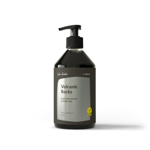 Life Roots Purifying Detox Shower Gel Volcanic Rocks
