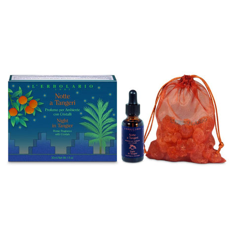 L'Erbolario Night in Tangier Home Fragrance with Crystals