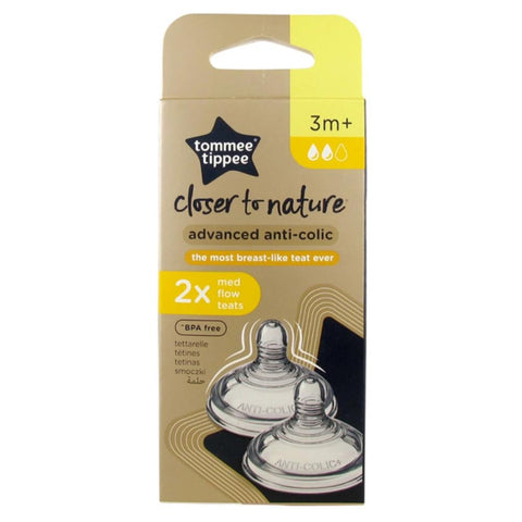 Tommee Tippee Advanced Anti-Colic Θηλή 3m+ Med Flow