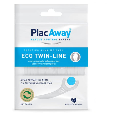 Plac Away Eco Twin-Line Οδοντικό Νήμα
