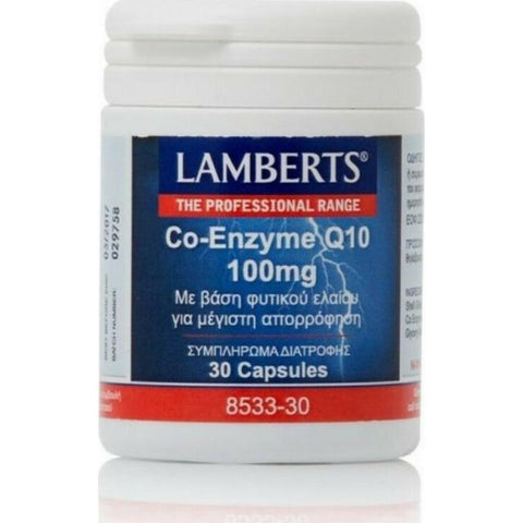 Lamberts Co-Enzyme Q10 100mg