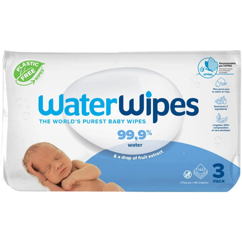 WaterWipes Sensitive+ Πακέτο Προσφοράς 3x48 Μαντηλάκια