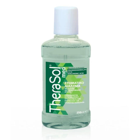 Therasol Med Στοματικό Διάλυμα με Ισχυρή Αντιμικροβιακή Δράση
