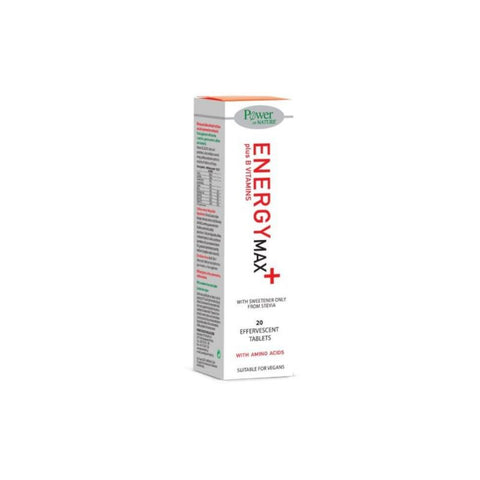 Power Health Energy Max Plus Vitamins B With Amino Acids 20 αναβράζοντα δισκία
