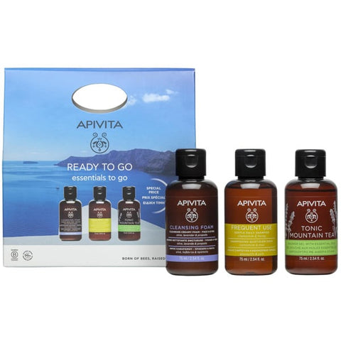 Apivita Promo Essentials Ready To Go Travel Set Promo