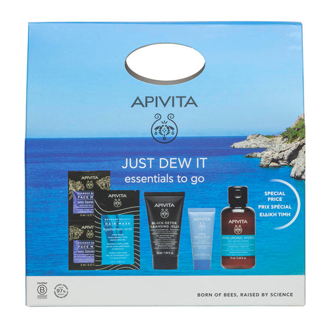 Apivita Set Just Dew it-Essentials to go