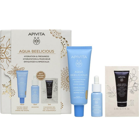 Apivita Aqua Beelicious Hydration & Freshness Tinted Cream-Limited Edition