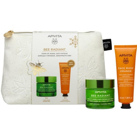 Apivita Bee Radiant Light Cream Promo-Ξεκούραστη Όψη