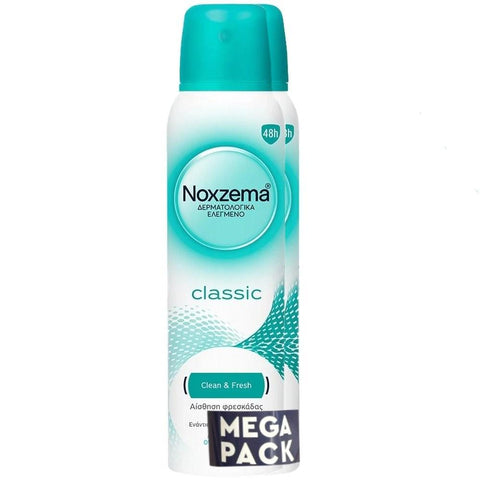 Noxzema Classic Spray Deodorant 1+1