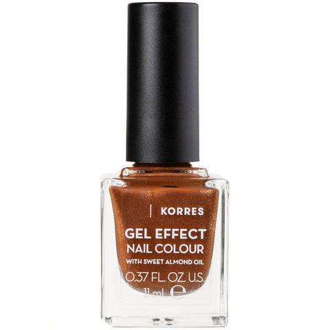 Korres Gel Effect Nail Polish Aegean Bronze 66