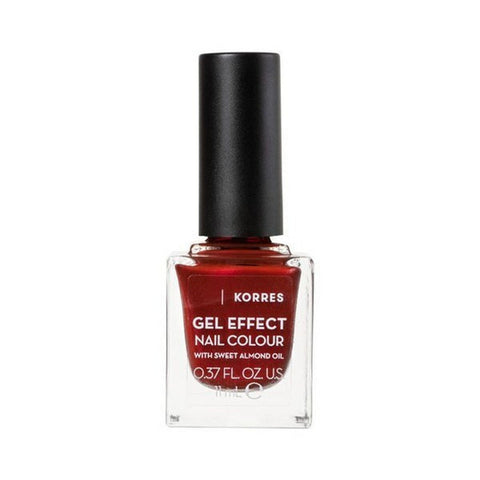 Korres Gel Effect Nail Polish Velour Red 58