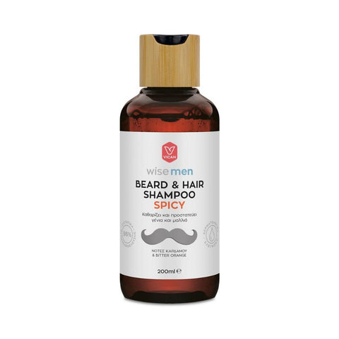 Vican Wise Men Beard & Hair Shampoo Spicy