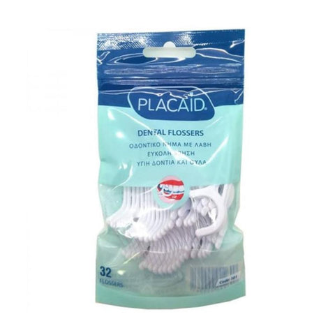 Plac Aid Οδοντικό Νήμα με Λαβή