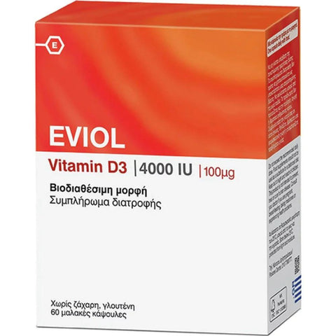 Eviol Vitamin D3 4000IU