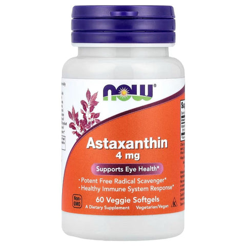 Now Astaxanthin 4mg
