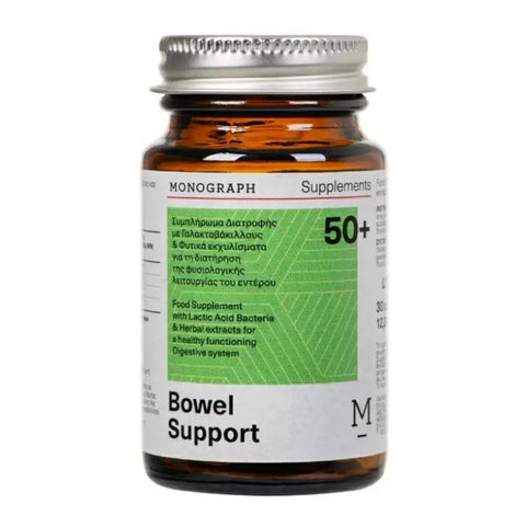 Monograph Bowel Support Συμπλήρωμα Διατροφής