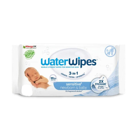 WaterWipes Sensitive+ 60 Μαντηλάκια