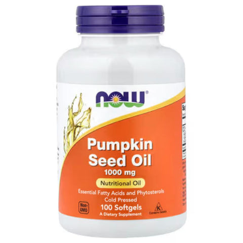 Now Pumpkin Seed Oil 1000mg- Λάδι από Σπόρους Κολοκύθας
