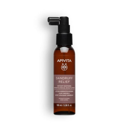 Apivita Dandruff Relief Instant Soothing Scalp Lotion-Λοσιόν Άμεσης Ανακούφισης του Τριχωτού