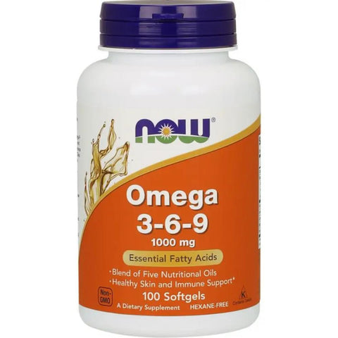 Now Omega 3-6-9 1000mg