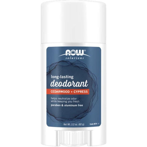 Now Long-Lasting Deodorant Stick Cedarwood + Cypress