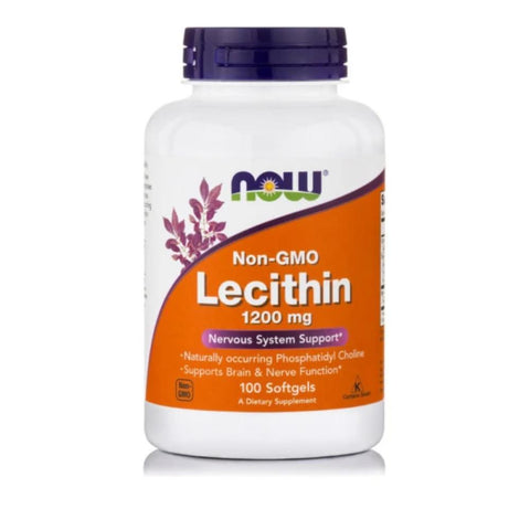 Now  Lecithin 1200mg 100Softgels