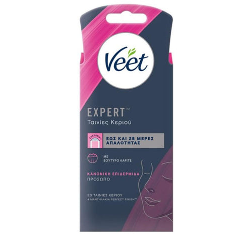 Veet Expert Ταινίες Κεριού για Πρόσωπο