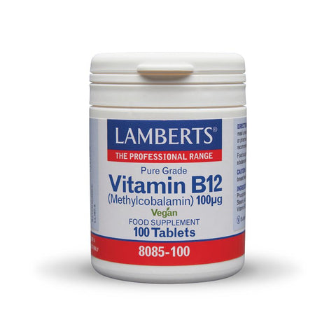 Lamberts Vitamin B12 (Methylcobalamin) 100μg