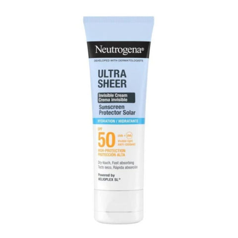 Neutrogena Ultra Sheer Invisible Cream Hydration SPF50