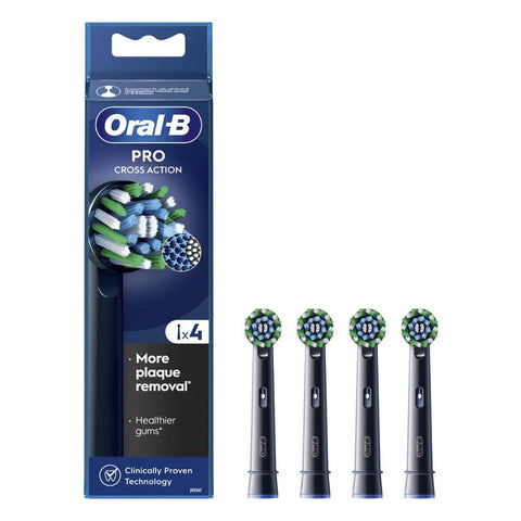 Oral-B Pro Cross Action More Plaque Removal Ανταλλακτικές Κεφαλές Βουρτσίσματος